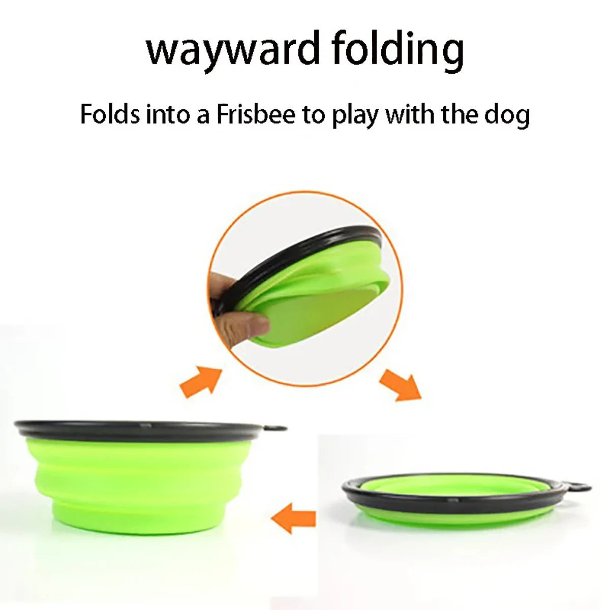 WanderBowl collapsible dog bowl full colour lineup