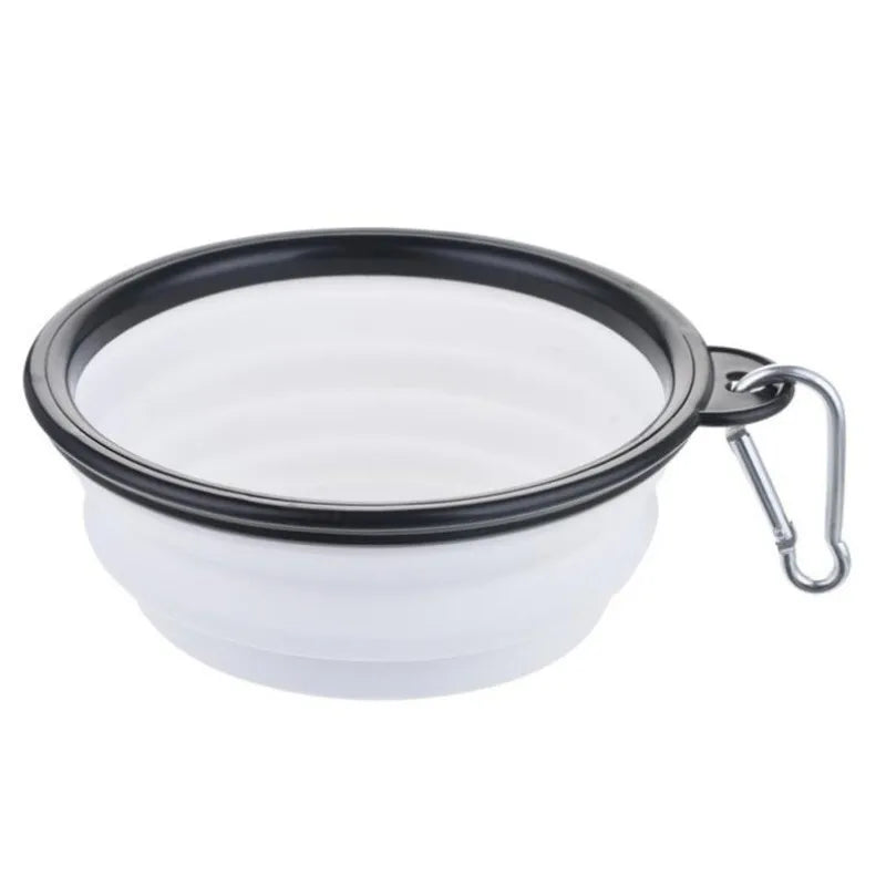 Collapsible Pet Travel Bowl – Silicone Food & Water Bowl for Dogs & Cats