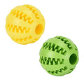 Treat Dispensing Dog Ball — Rubber Chew Toy & Slow Feeder