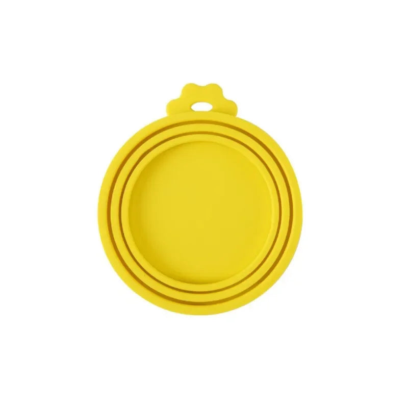 Reusable Silicone Pet Can Lid – BPA-Free Food Saver for Dog & Cat Cans