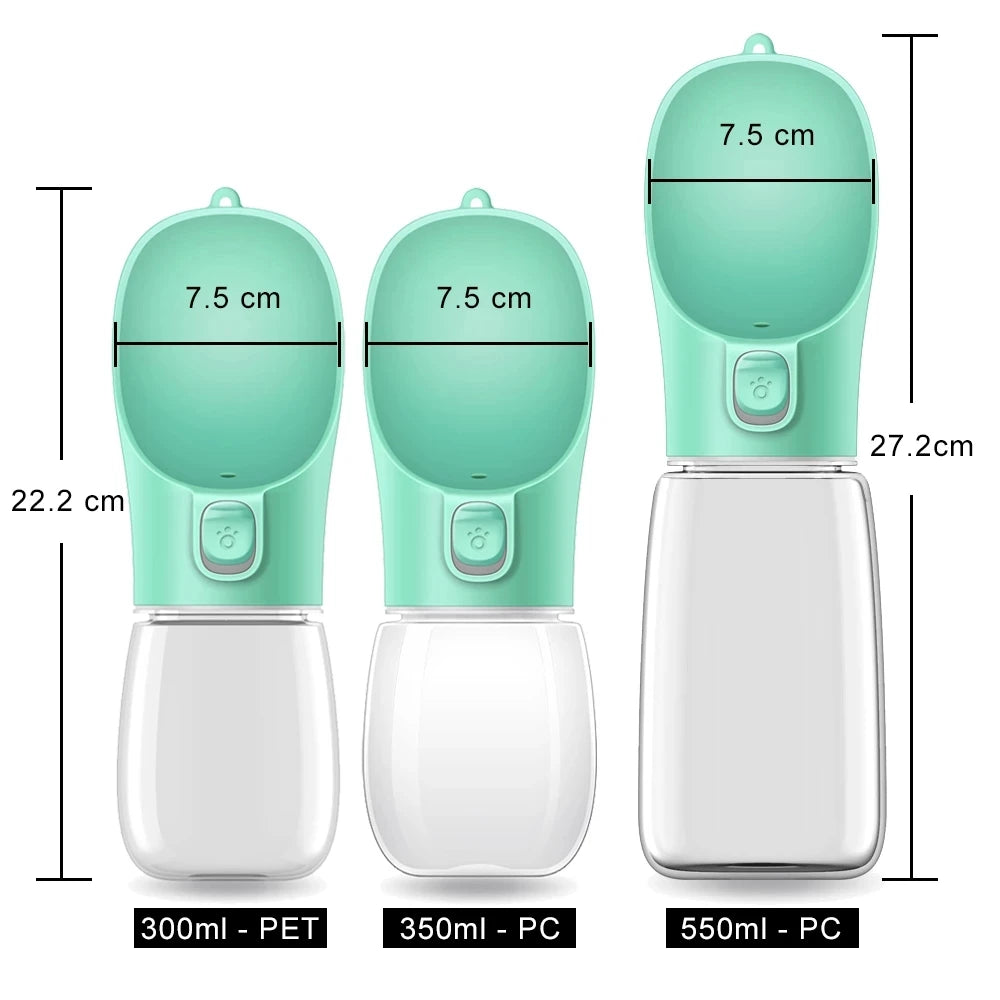 Portable Pet Water Bottle – Leakproof Travel Drinking Bottle for Dogs & Cats