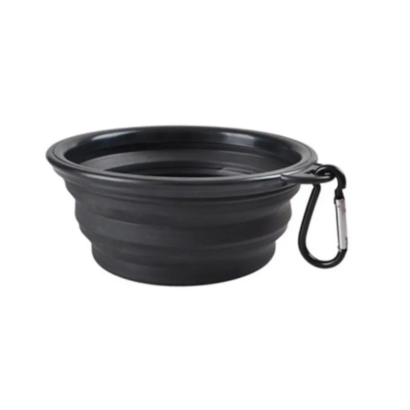 Collapsible Pet Travel Bowl – Silicone Food & Water Bowl for Dogs & Cats