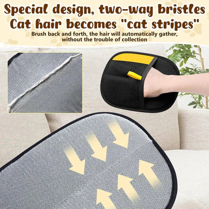 FurMidables Magic Pet Hair Remover Glove in Black